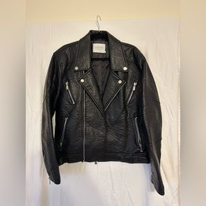 Eleven Paris Leather Moto Jacket